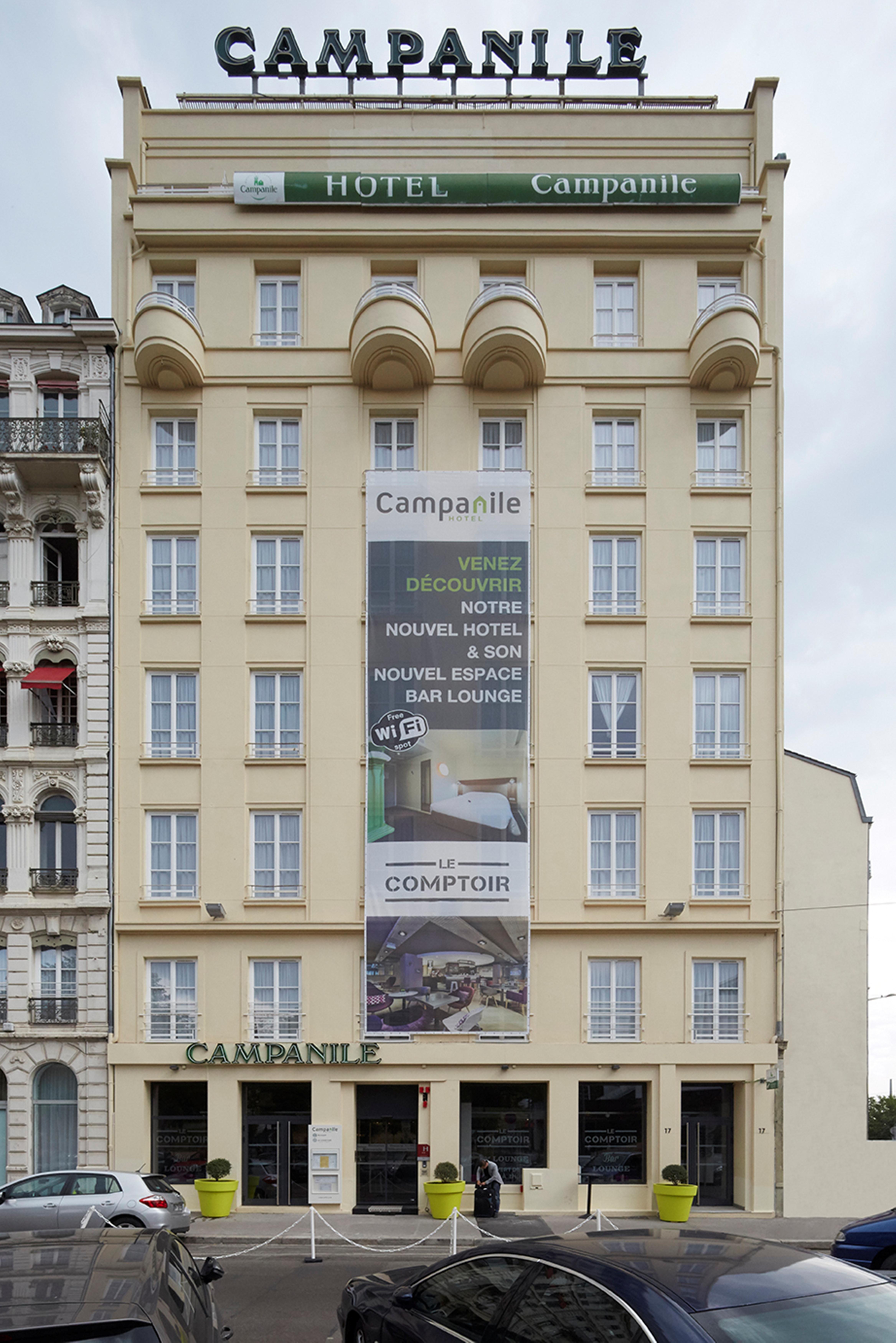 Campanile Lyon Centre - Gare Perrache - Confluence Hotel Exterior foto